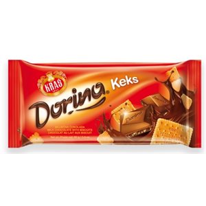Kras Dorina Milk Chocolate w/ Biscuit - 80g
