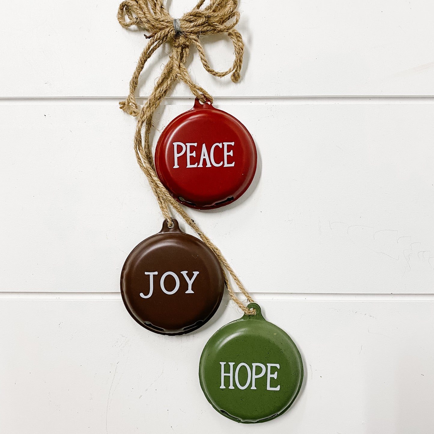 Peace, Joy, Hope Ornament