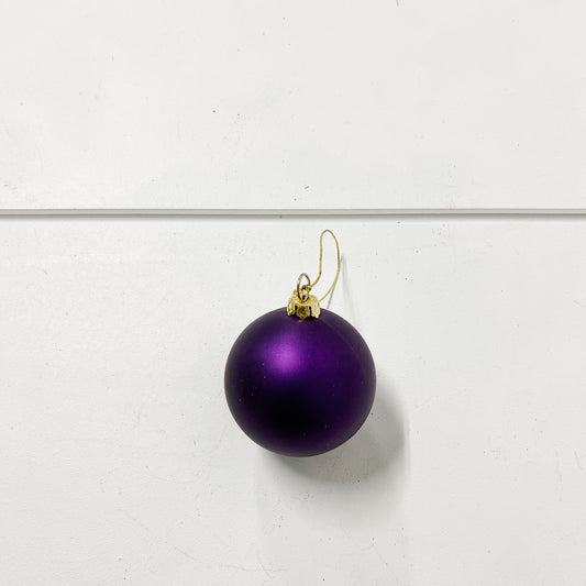 Deep Purple Ornament
