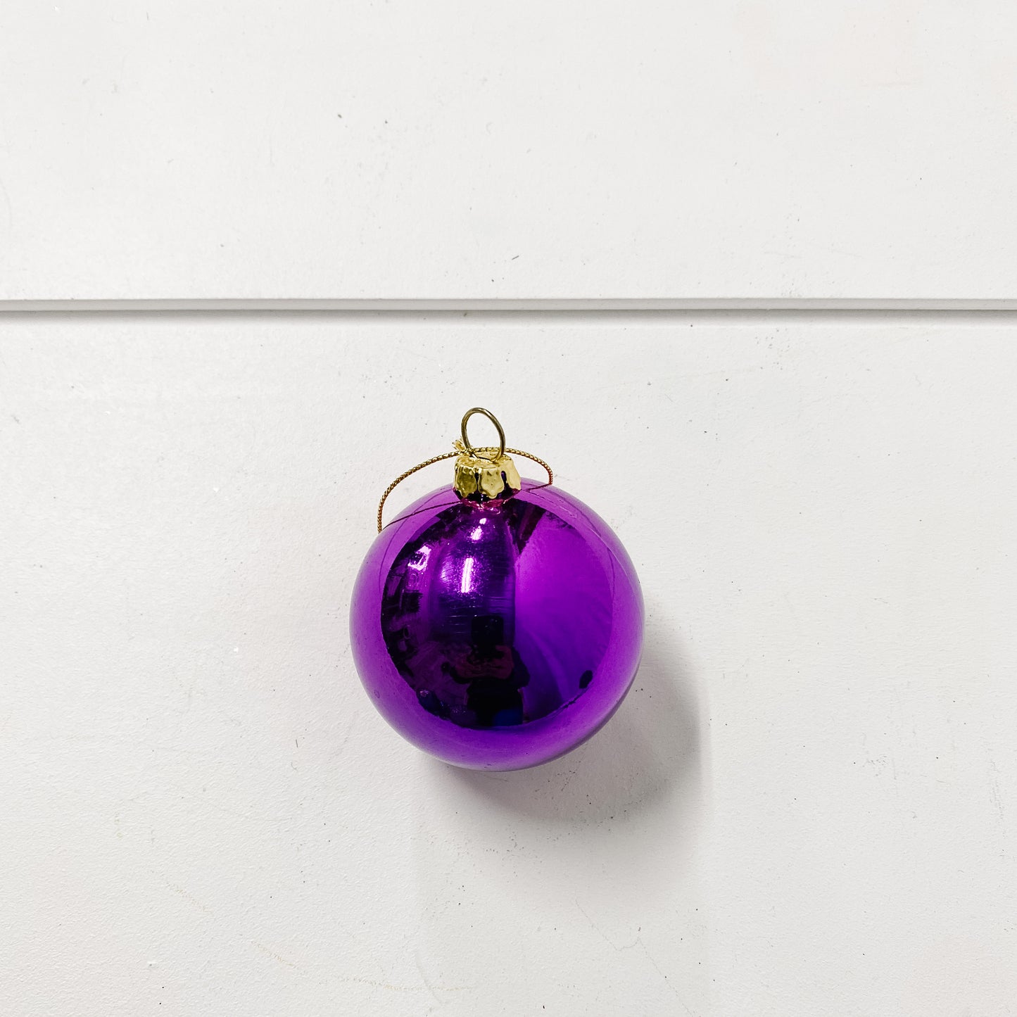 Bright Purple Ball Ornament