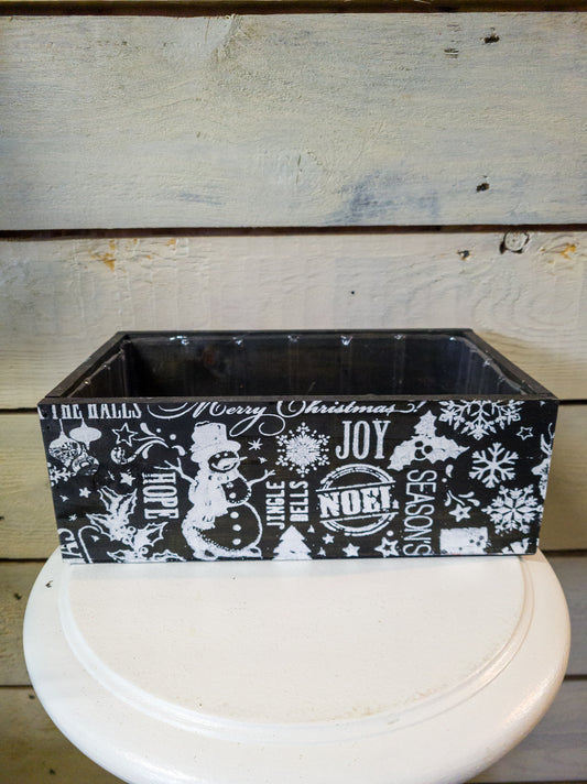 Black Christmas Box