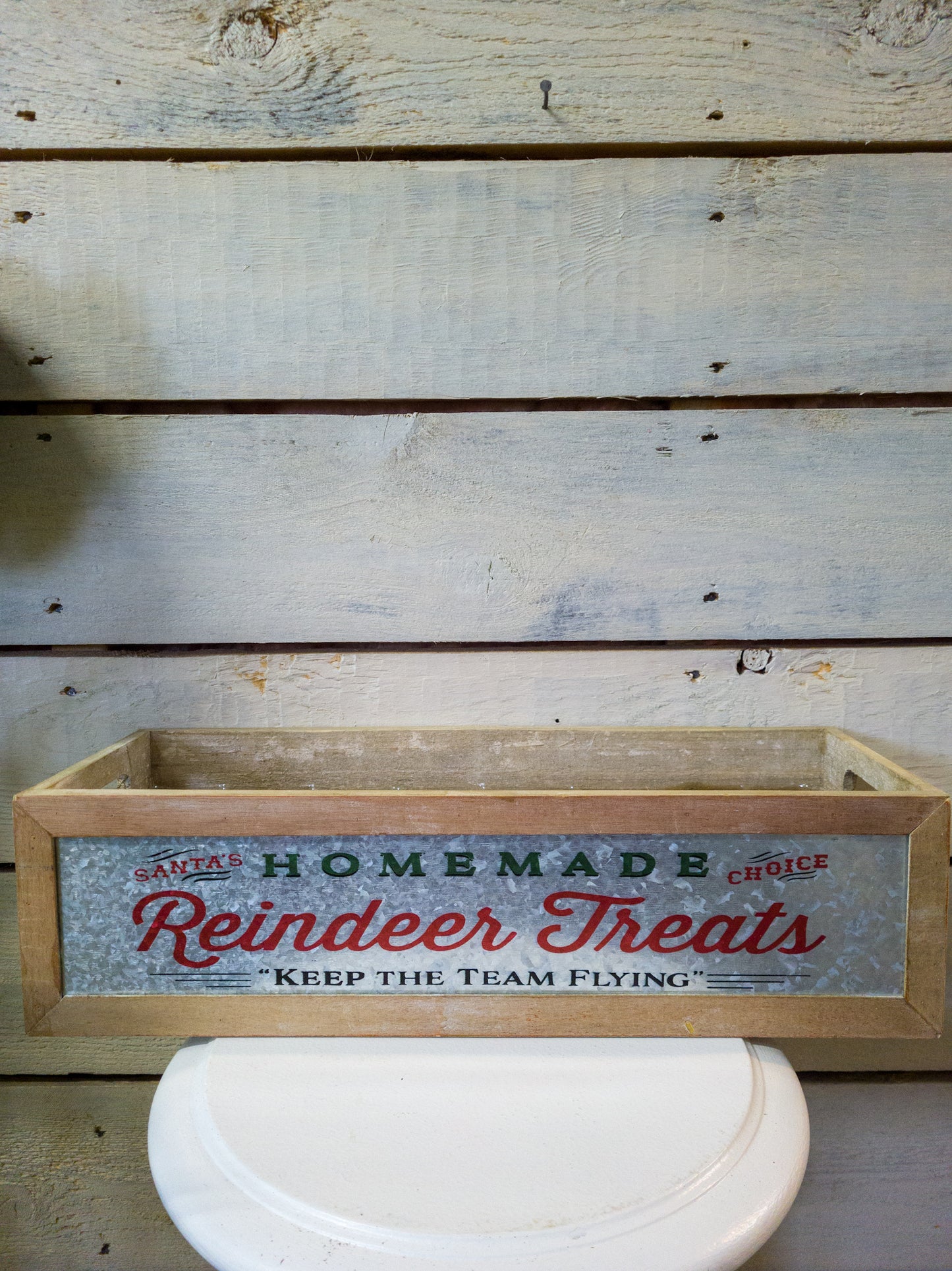 Reindeer Treats Wooden Box