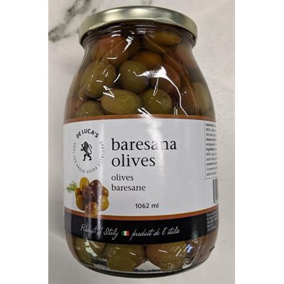De Luca's Baresana Olives- 1062ml.