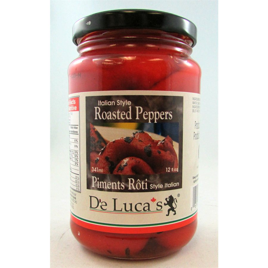De Luca's Flame Roasted Red Peppers