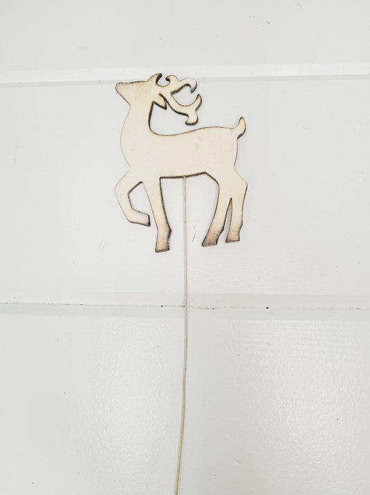 Wood Deer Pick
