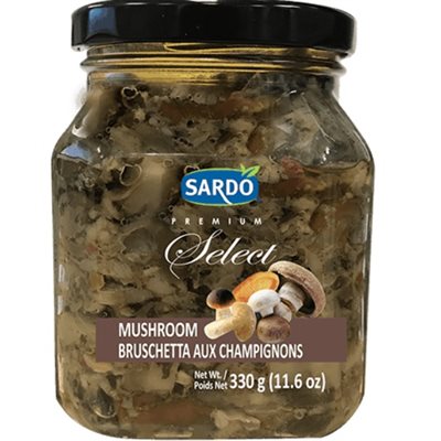 Sardo Mushroom Bruschetta 330g