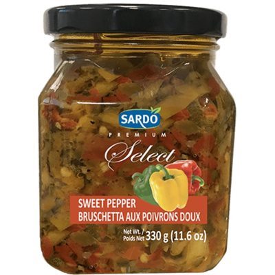 Sardo Sweet Pepper Bruschetta- 330g