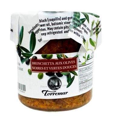 Torremar Sweet Green & Black Olive Bruschetta