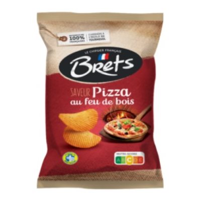 Brets Pizza Chips 125g