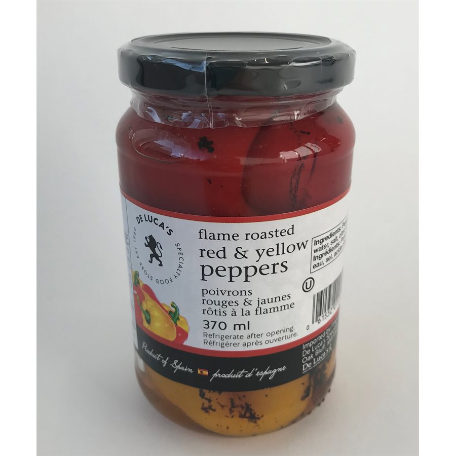 De Luca's Flame Roasted Red & Yellow Peppers