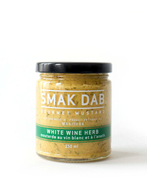Smak Dab Mustard - White Wine Herb