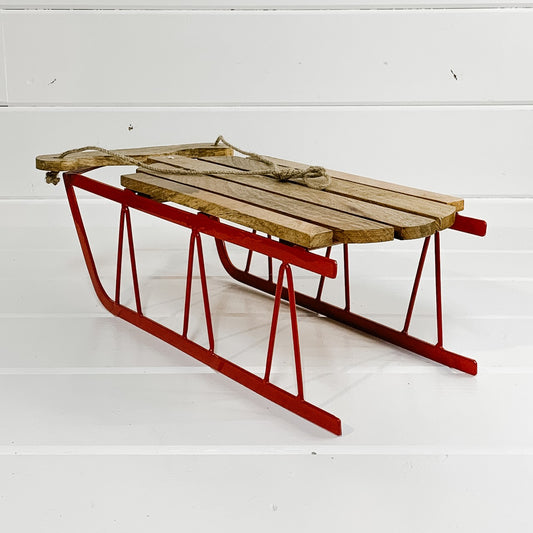 Wood + Metal Sled