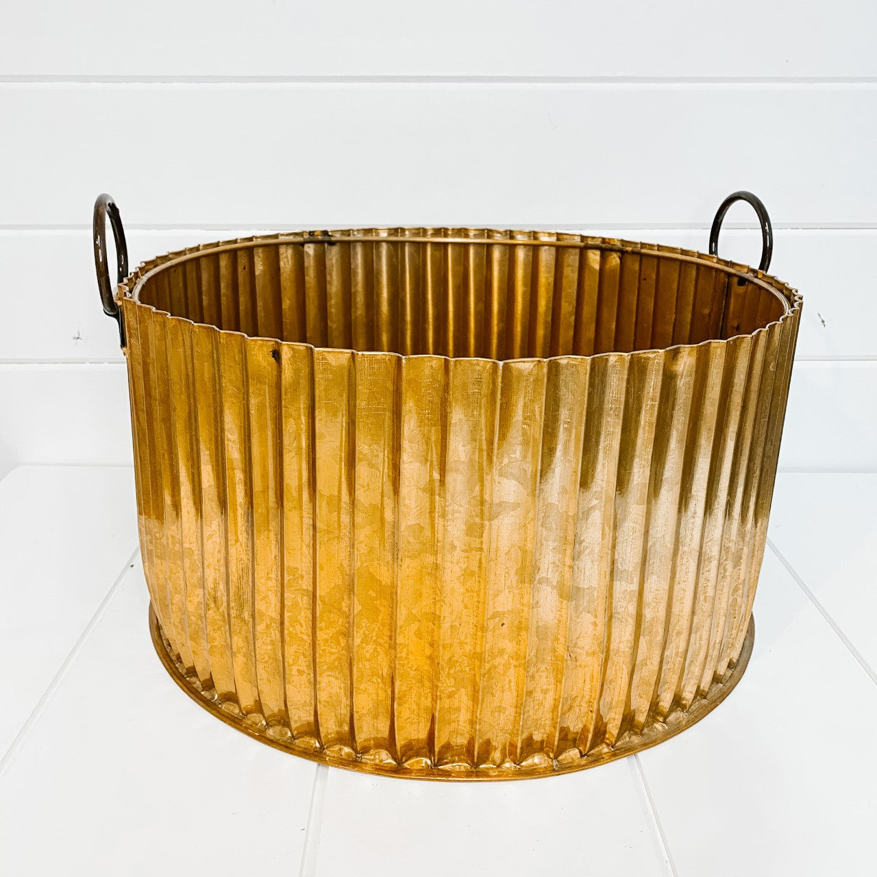 Copper Plant Cover with Handles