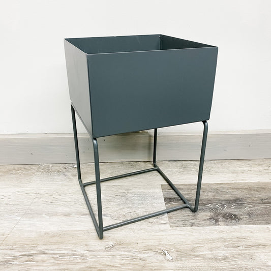 Grey Metal Plant Stand - Two Sizes