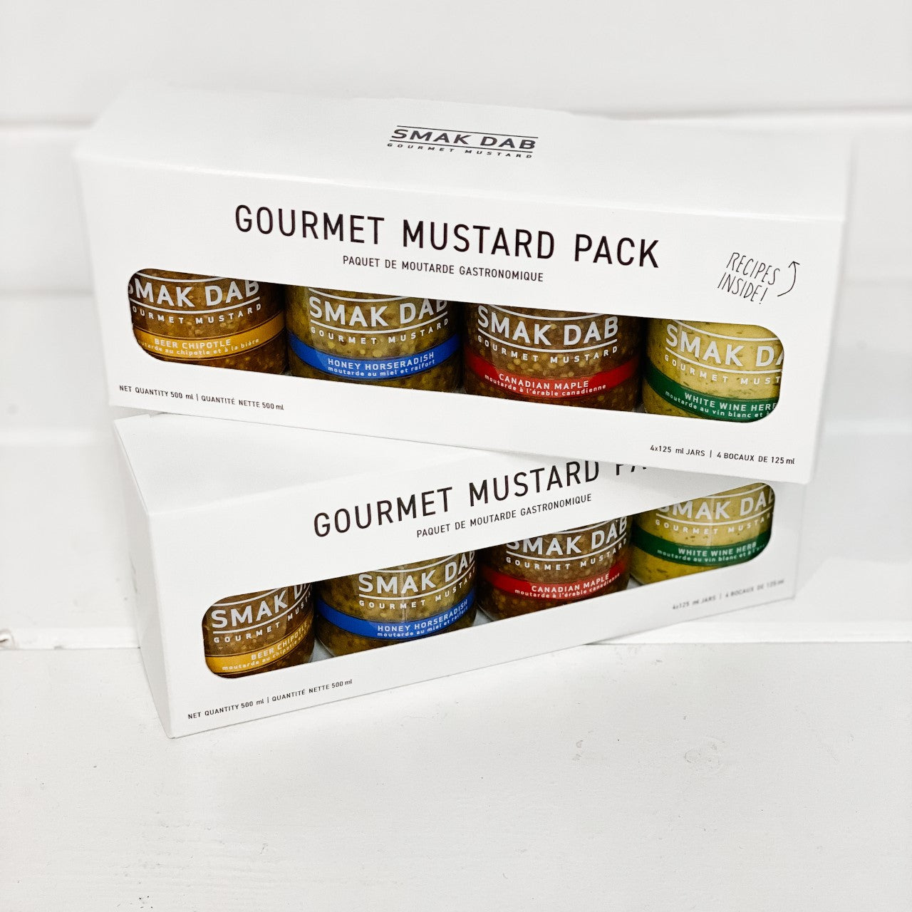Smak Dab Gourmet Mustard Pack- 500ml