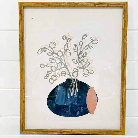 Vase Arrangement Wall hanging