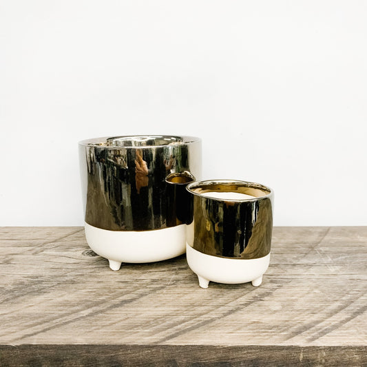 Bronze Pot on Legs
