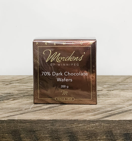 Morden's 70% Dark Chocolate Wafers