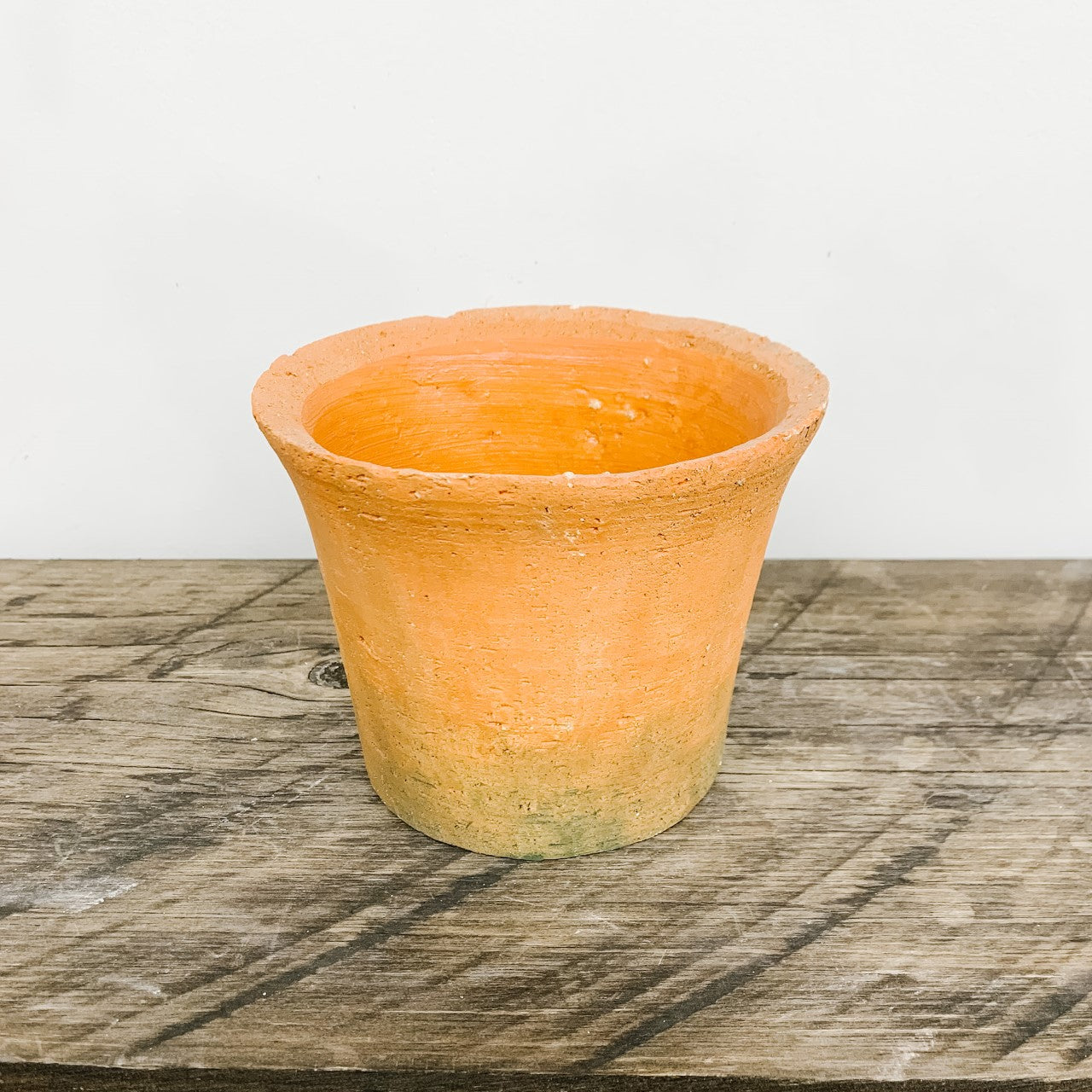 Ombre Orange and Green Pot