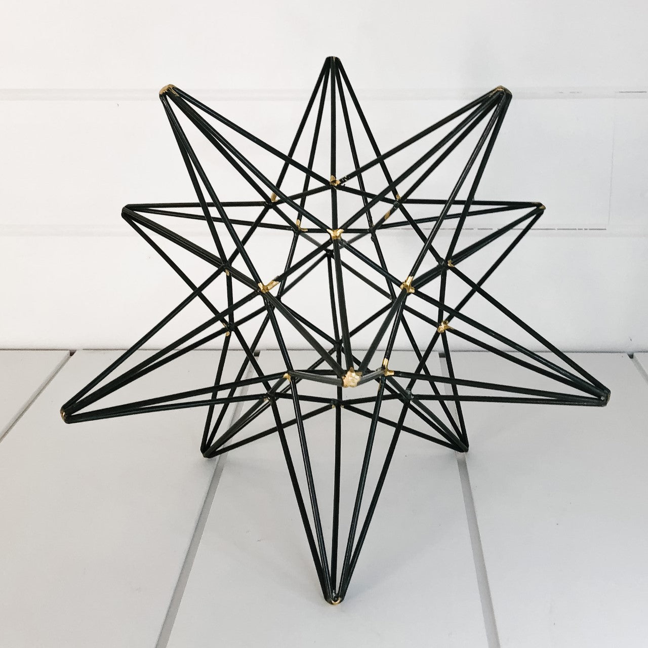 Large Geometric Metal Star
