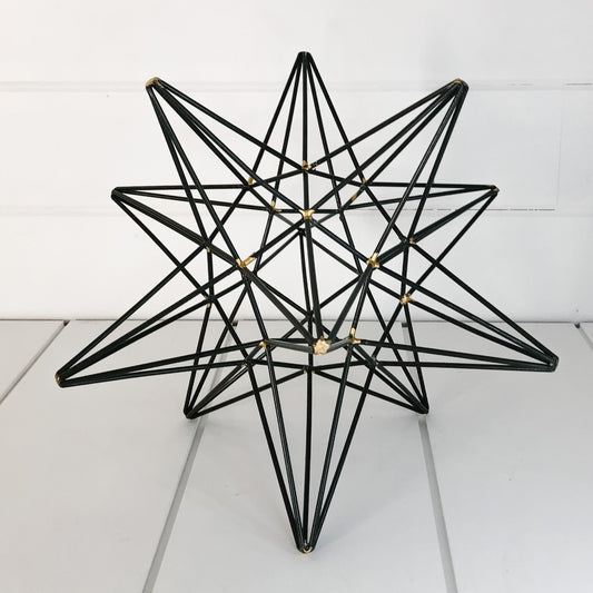 Large Geometric Metal Star