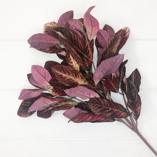 Burgundy & Gold Magnolia
